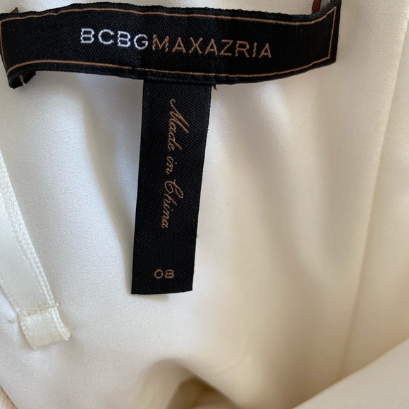 BCBG Off-White Strapless Dress - Picture 3 of 3